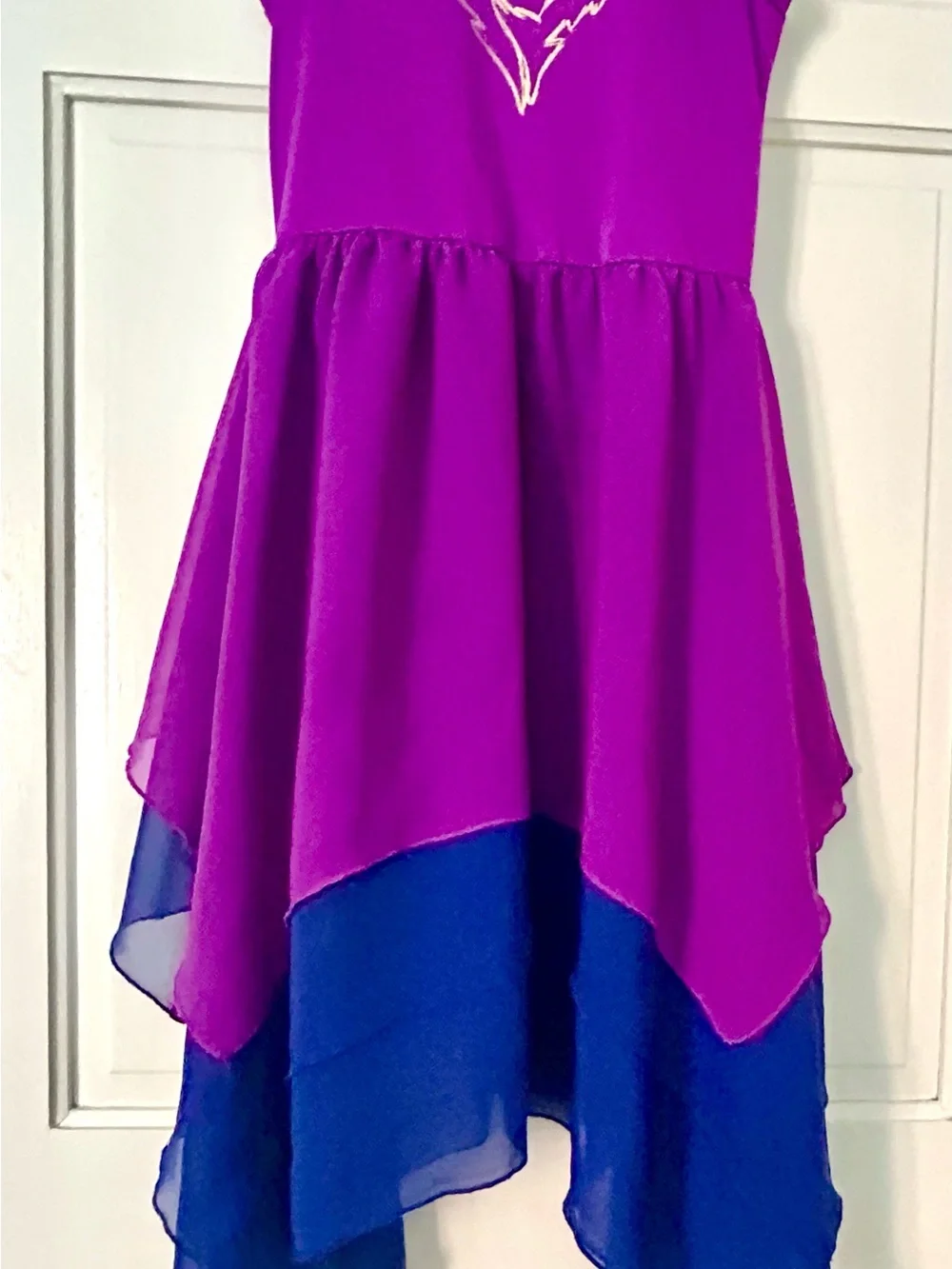 Disney D-Signed Descendants Mal Graphic Layered Dress - Picture 6 of 14